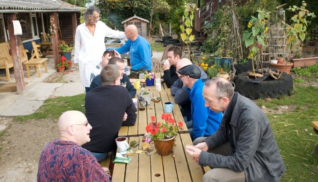 Coffee break at the Autumn Gathering