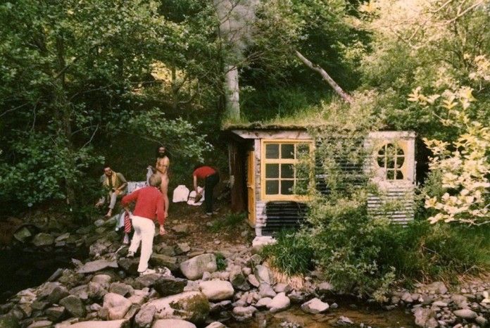 The old sauna at Laurieston Hall