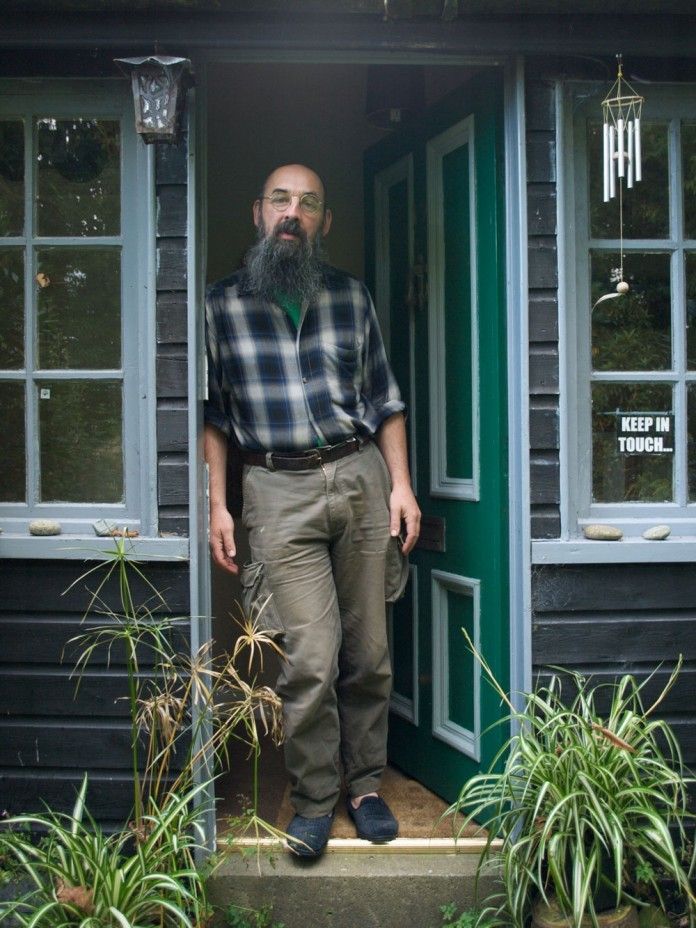 Malcolm at the doorway