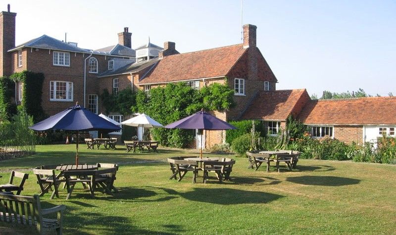 The garden at the rear of Kench Hill