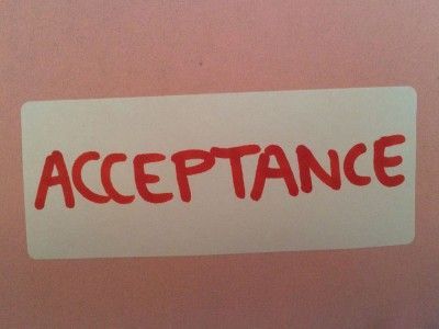 Acceptance