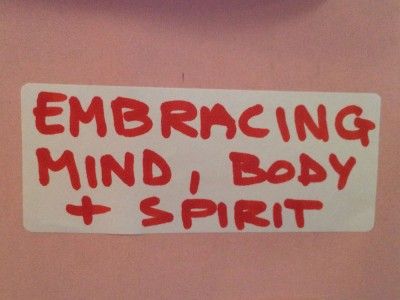 Embracing mind, body and spirit
