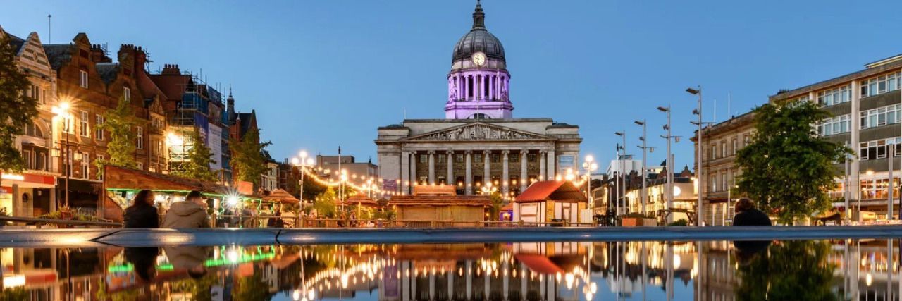 View of Nottingham City Hall