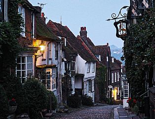 Cobbled street in Rye