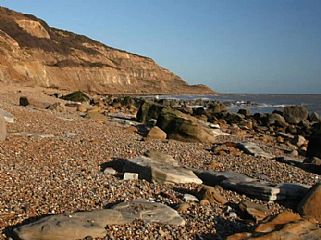 The beach at Fairlight Glen